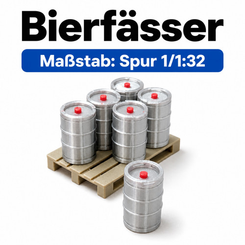 Spur 6x bierfässer - spur,