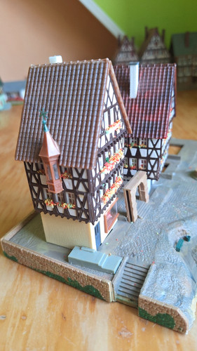 Modelleisenbahn häuser dorf - häuser,